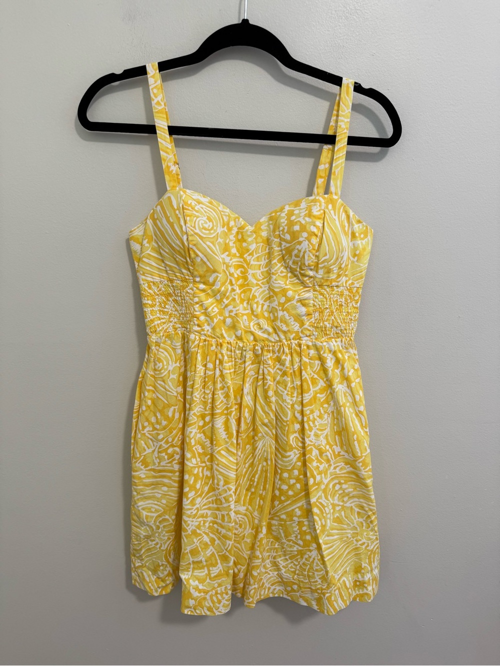 Lilly Pulitzer Yellow Mini Dress